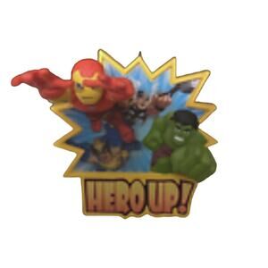 The Super Hero Squad Hallmark Ornament Dated 2017 Iron Man Hulk